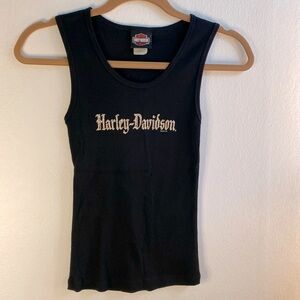 Harley Davidson Tank Top Women’s Black Small from Greensboro NC Year 2005